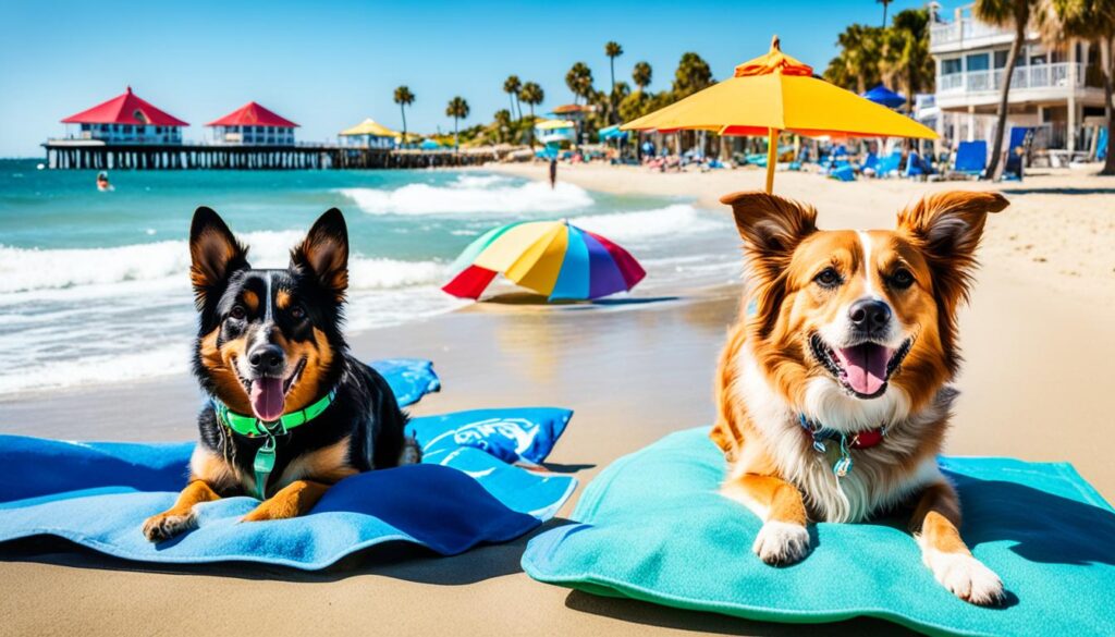 dog-friendly beach